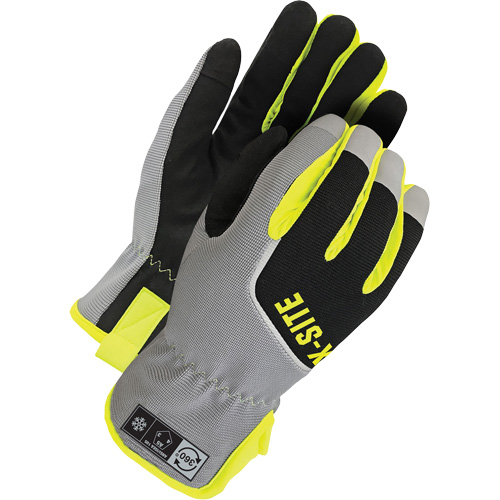 Gants de performance X-Site doubl&eacute;s, r&eacute;sistants &agrave; la coupe et compatibles avec les &eacute;crans tactiles, Taille 2T-Grand, Enveloppe en Thinsulate/Microfibre/Spandex, ASTM ANSI niveau A5 Oxford Builders Supplies Inc