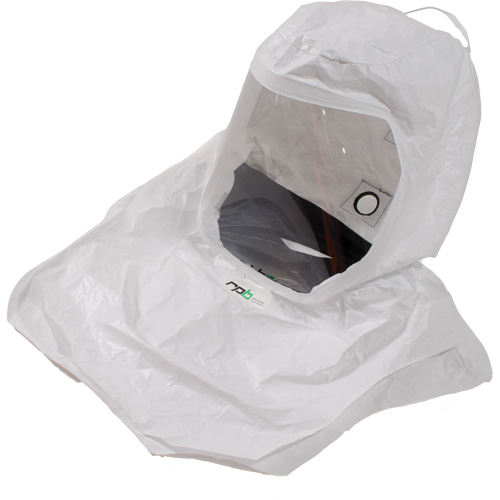 Cagoule compl&egrave;te Tychem 2000 pour T-Link & T200, Universel, Coiffe souple Oxford Builders Supplies Inc