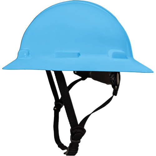 Casque de s&eacute;curit&eacute; &agrave; bordure compl&egrave;te LIDGUARD avec mentonni&egrave;re, R&eacute;pond aux normes CSA type 1, Suspension Rochet, Ventil&eacute; Oxford Builders Supplies Inc