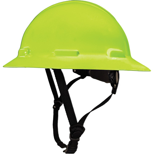 Casque de s&eacute;curit&eacute; &agrave; bordure compl&egrave;te LIDGUARD avec mentonni&egrave;re, R&eacute;pond aux normes CSA type 1, Suspension Rochet, Ventil&eacute; Oxford Builders Supplies Inc