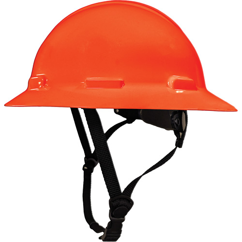 Casque de s&eacute;curit&eacute; &agrave; bordure compl&egrave;te LIDGUARD avec mentonni&egrave;re, R&eacute;pond aux normes CSA type 2, Suspension Rochet, Ventil&eacute; Oxford Builders Supplies Inc