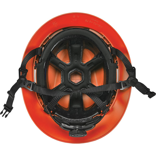 Casque de s&eacute;curit&eacute; &agrave; bord complet V-Gard H2, Suspension Rochet, Non ventil&eacute; Oxford Builders Supplies Inc