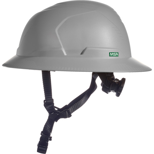 Casque de s&eacute;curit&eacute; &agrave; bord complet V-Gard H2, Suspension Rochet, Non ventil&eacute; Oxford Builders Supplies Inc