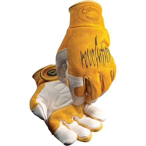 Caiman&reg; Premium TIG/MIG Welder's Gloves with Hook & Loop Closure, Split Cowhide, Size X-Large Oxford Builders Supplies Inc