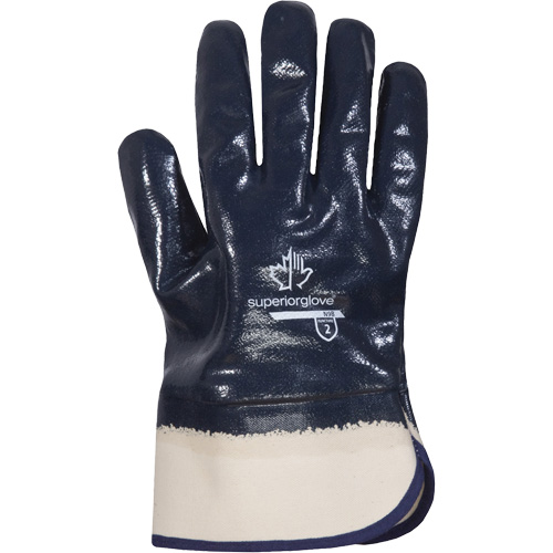 KnitActiv N9B Heavy-Duty Gloves, Size 9, Cotton Oxford Builders Supplies Inc