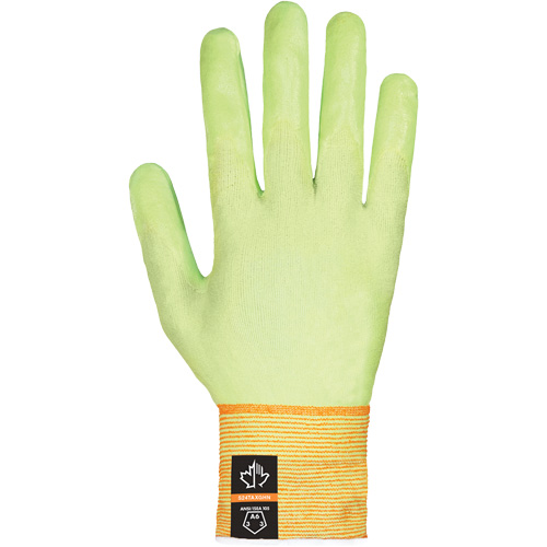 Gants ultra-fins haute visibilit&eacute; r&eacute;sistants &agrave; la coupe Dexterity Max, 11, Rev&ecirc;tement Mousse de nitrile, ASTM ANSI niveau A6 Oxford Builders Supplies Inc