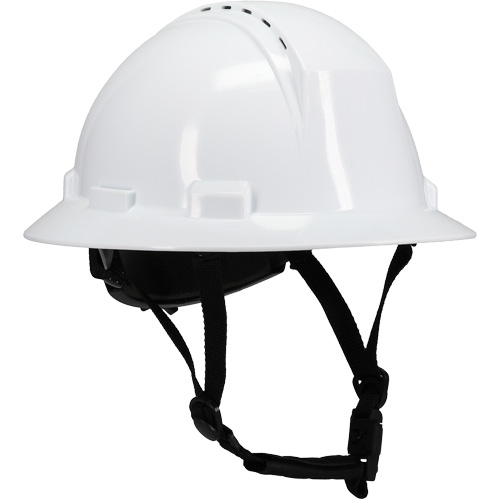 Casque de s&eacute;curit&eacute; &agrave; bord complet Kilimanjaro avec coque en PEHD, R&eacute;pond aux normes CSA type 2, Suspension Rochet, Ventil&eacute; Oxford Builders Supplies Inc