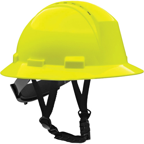 Casque de s&eacute;curit&eacute; &agrave; bord complet Kilimanjaro avec coque en PEHD, R&eacute;pond aux normes CSA type 2, Suspension Rochet, Ventil&eacute; Oxford Builders Supplies Inc