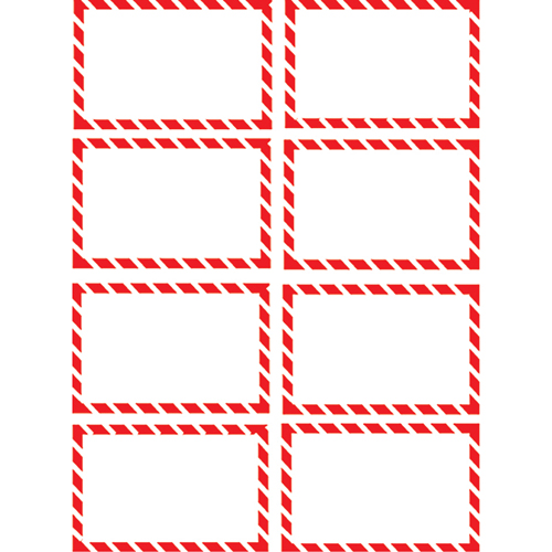 WHMIS Labels 100/Box, Vinyl, Sheet, 2-3/4" L x 4-1/4" W Oxford Builders Supplies Inc