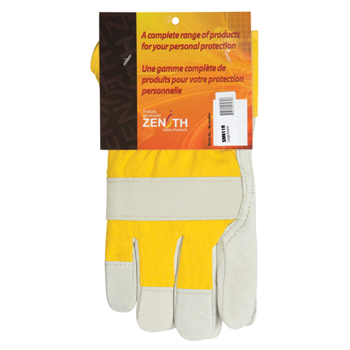 Gant pour ajusteur doubl&eacute;s pour l'hiver r&eacute;sistant &agrave; l'abrasion, Grand, Paume en Cuir fleur de vache, Doublure en Molleton de mousse Oxford Builders Supplies Inc