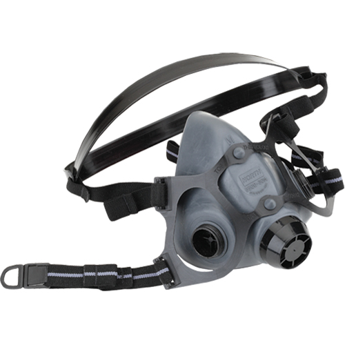Respirateur &agrave; demi-masque &agrave; faible entretien North s&eacute;rie 5500, &eacute;lastom&egrave;re, Moyen Oxford Builders Supplies Inc