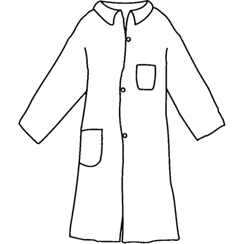 Proshield&reg; 10 Labcoats, SMS, Blue, Small Oxford Builders Supplies Inc