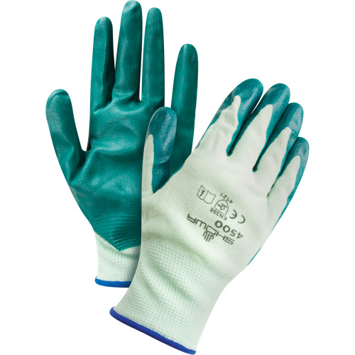 Nitri-Flex Lite&reg; Gloves, 7/Small, Nitrile Coating, 13 Gauge, Nylon Shell Oxford Builders Supplies Inc