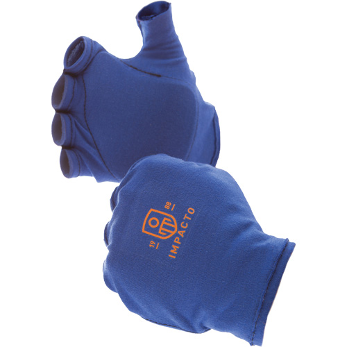 Doublures antichocs pour gants sans doigts, main gauche, 6/T-petit, Paume en Synth&eacute;tique, Poignet &agrave; enfiler Oxford Builders Supplies Inc