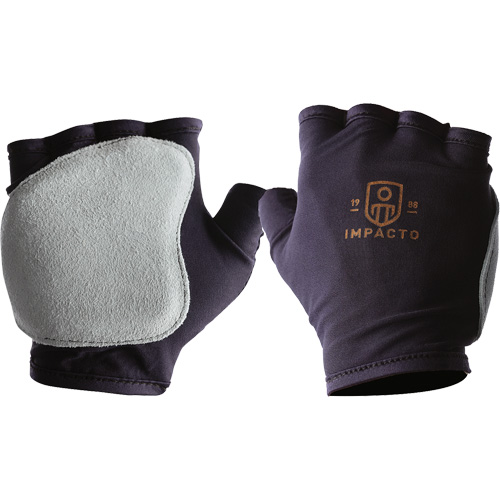 Gants antichocs sans doigts, main droite, T-petit, Paume en Cuir refendu, Poignet &agrave; enfiler Oxford Builders Supplies Inc