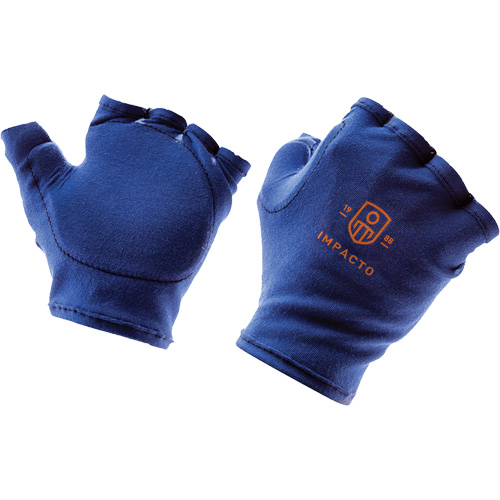 Anti-Impact Tool Grip Fingerless Right-Hand Glove Liner, Size X-Small, Synthetic Palm Oxford Builders Supplies Inc