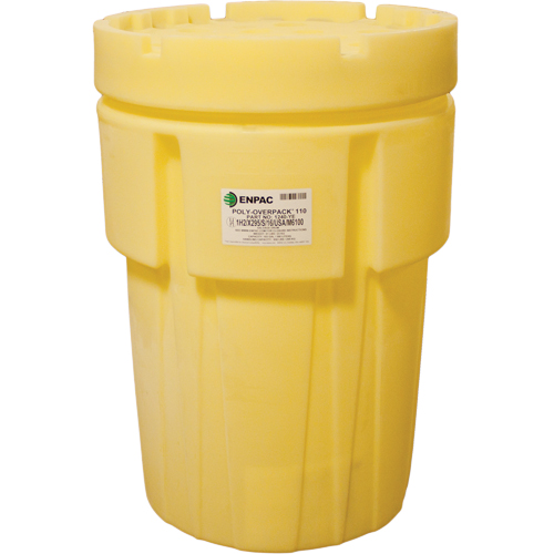 Poly-Overpack&reg; 110 Salvage Drum, 103 US gal., Stationary Oxford Builders Supplies Inc