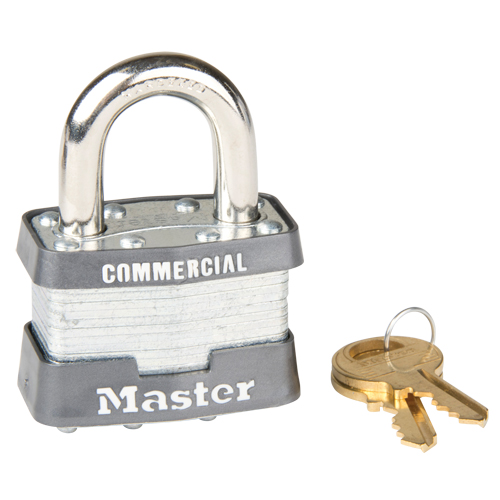 Cadenas &agrave; goupilles, Cl&eacute;s identiques, Acier lamin&eacute;, Largeur de 1-3/4" Oxford Builders Supplies Inc