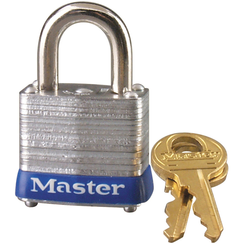 Cadenas &agrave; goupilles, Cl&eacute;s identiques, Acier lamin&eacute;, Largeur de 1-1/8" Oxford Builders Supplies Inc