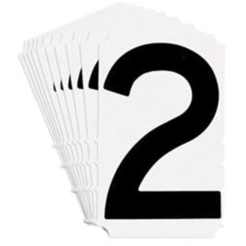 &eacute;tiquettes de lettres et chiffres gothiques individuels Quick-Align, 2, 4" h, Noir Oxford Builders Supplies Inc