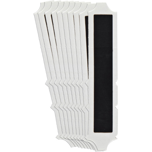 &eacute;tiquettes de lettres et chiffres gothiques individuels Quick-Align, I, 4" h, Noir Oxford Builders Supplies Inc