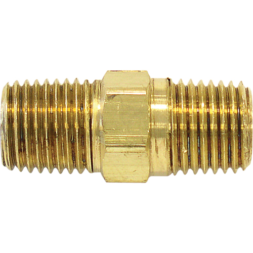 Male Hex Nipple, Brass Oxford Builders Supplies Inc