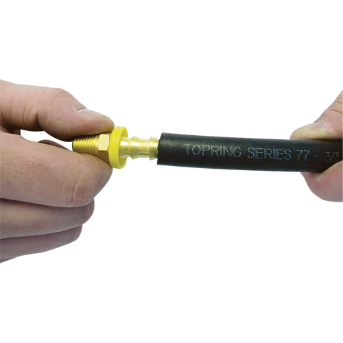 Tuyaux &agrave; air Topflex Lock-On - Raccords reutilisables de rechange Oxford Builders Supplies Inc