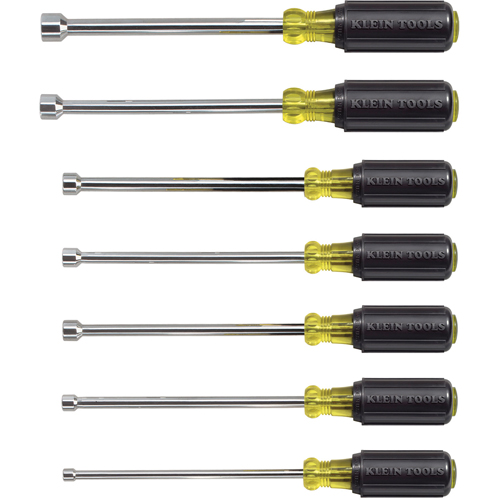 Cushion Grip Nut Driver Set, 7, Magnetic, Imperial Oxford Builders Supplies Inc