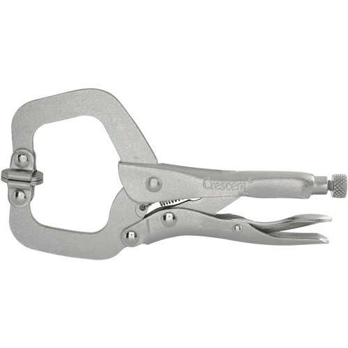 Locking Pliers, 6-4/5" Length, C-Clamp Oxford Builders Supplies Inc