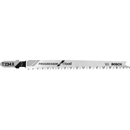 Lame de scie sauteuse, Acier &agrave; haute teneur en carbone, Tige en T, 4-5/8" lo, 8-12 dents par pouce Oxford Builders Supplies Inc
