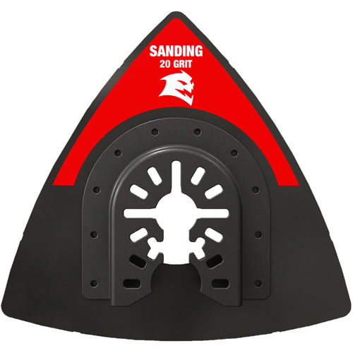 20-Grit Universal Fit 3-1/2" Oscillating Sanding Plate Oxford Builders Supplies Inc