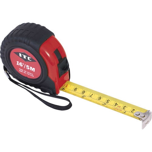 ITM-316R Metric Tape Measure, 3/4" x 16' Oxford Builders Supplies Inc