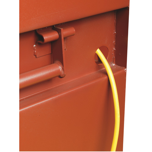 Jobsite Shelf Cabinet, Steel, 47.5 Cubic Feet, Red Oxford Builders Supplies Inc