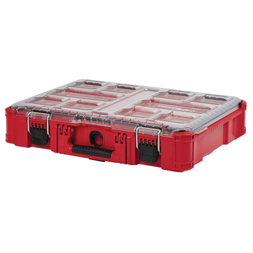 Organisateur Packout, 20" x 15" x 5", Noir/Rouge Oxford Builders Supplies Inc