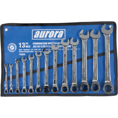 Fixed Head Wrench Set, 13 Pieces, Imperial Oxford Builders Supplies Inc