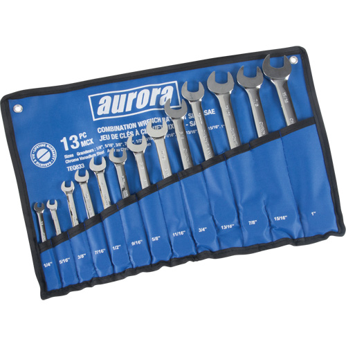 Fixed Head Wrench Set, 13 Pieces, Imperial Oxford Builders Supplies Inc