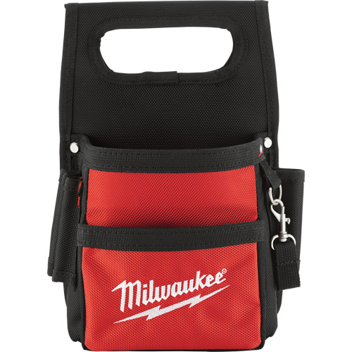Compact Electrician's Work Pouch, Multiple Tool Holder, Nylon, 13 Pockets Oxford Builders Supplies Inc