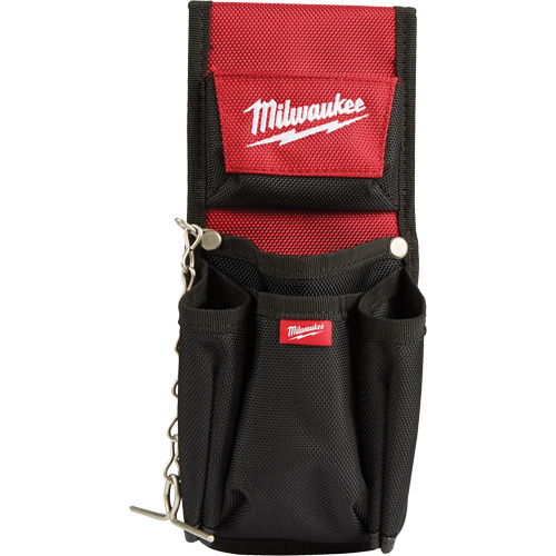 Compact Utility Pouch, Multiple Tool Holder, Nylon, 7 Pockets Oxford Builders Supplies Inc