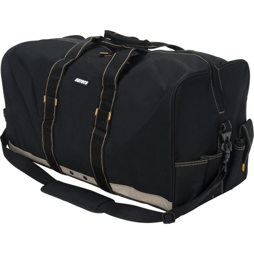All-Purpose Gear Bag, Polyester, 8 Pockets, Black Oxford Builders Supplies Inc
