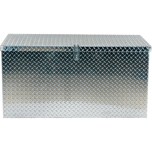 Boîte &agrave; outils portative en t&ocirc;le larm&eacute;e d'aluminium, 25-1/16" P x 49-1/4" la x 24" h, Argent Oxford Builders Supplies Inc