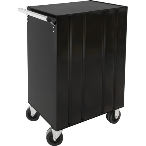 Industrial Tool Cart, 3 Drawers, 29-4/5" W x 21-1/5" D x 38-4/5" H, Black Oxford Builders Supplies Inc