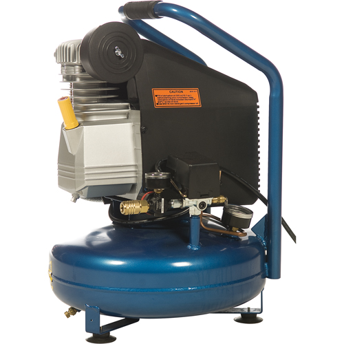 Compresseurs portatifs s&eacute;rie pour entrepreneurs - Lubrification &agrave; l'huile, entraînement direct, &eacute;lectrique, 3,3 gal. (4 gal. US), 125 PSI, 115/1 V Oxford Builders Supplies Inc