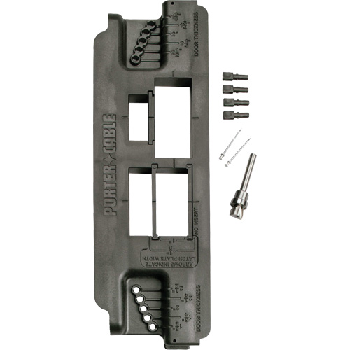 Strike and Latch Template Oxford Builders Supplies Inc
