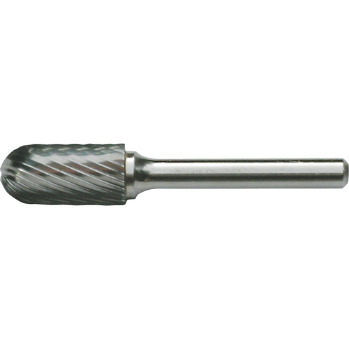 Fraises au carbure solide - Forme cylindrique avec embout sph&eacute;rique CLEVELAND, SC-1, 1/4" dia., 5/8" profondeur de la coupe Oxford Builders Supplies Inc