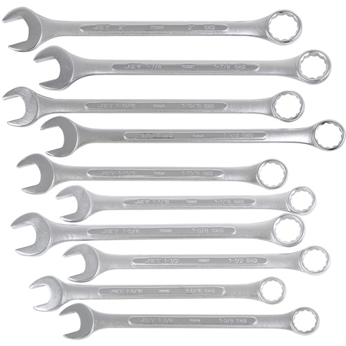 JCW-10-2 10-Piece Combination Wrench Set, 10 Pieces, Imperial Oxford Builders Supplies Inc