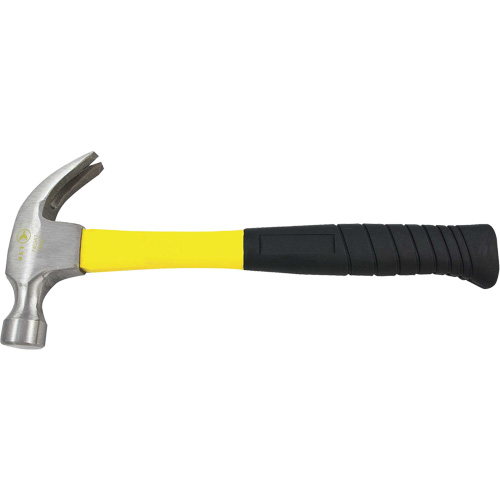 CF16F Fibreglass Handle Claw Hammer, 16 oz., Cushion Handle Oxford Builders Supplies Inc
