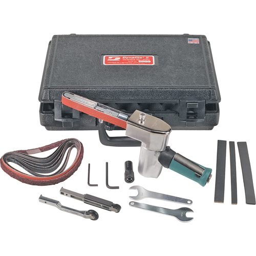 Dynafile&reg; II Abrasive Belt Machines, 1/4" - 3/4", 1/4" NPTF Oxford Builders Supplies Inc
