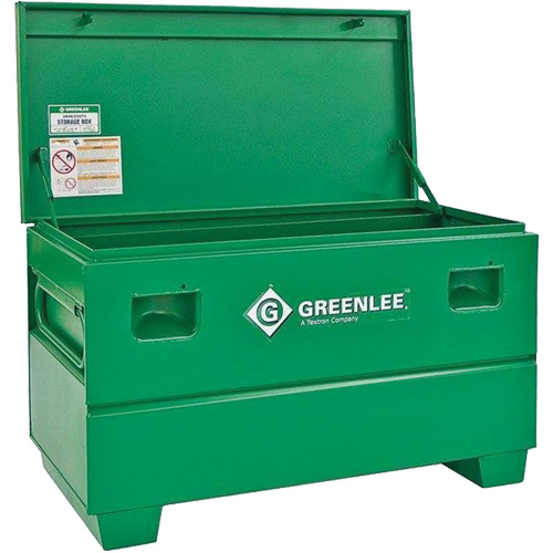 Jobsite Chest, 48" x 24" x 25", Steel, Green Oxford Builders Supplies Inc