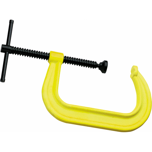 Hi-Vis Safety C-Clamp, 12-1/4" (311 mm) Capacity, 6-5/16" (160 mm) Throat Depth Oxford Builders Supplies Inc