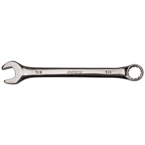 Combination Wrench, 12 Point, 1/4", Chrome Finish Oxford Builders Supplies Inc